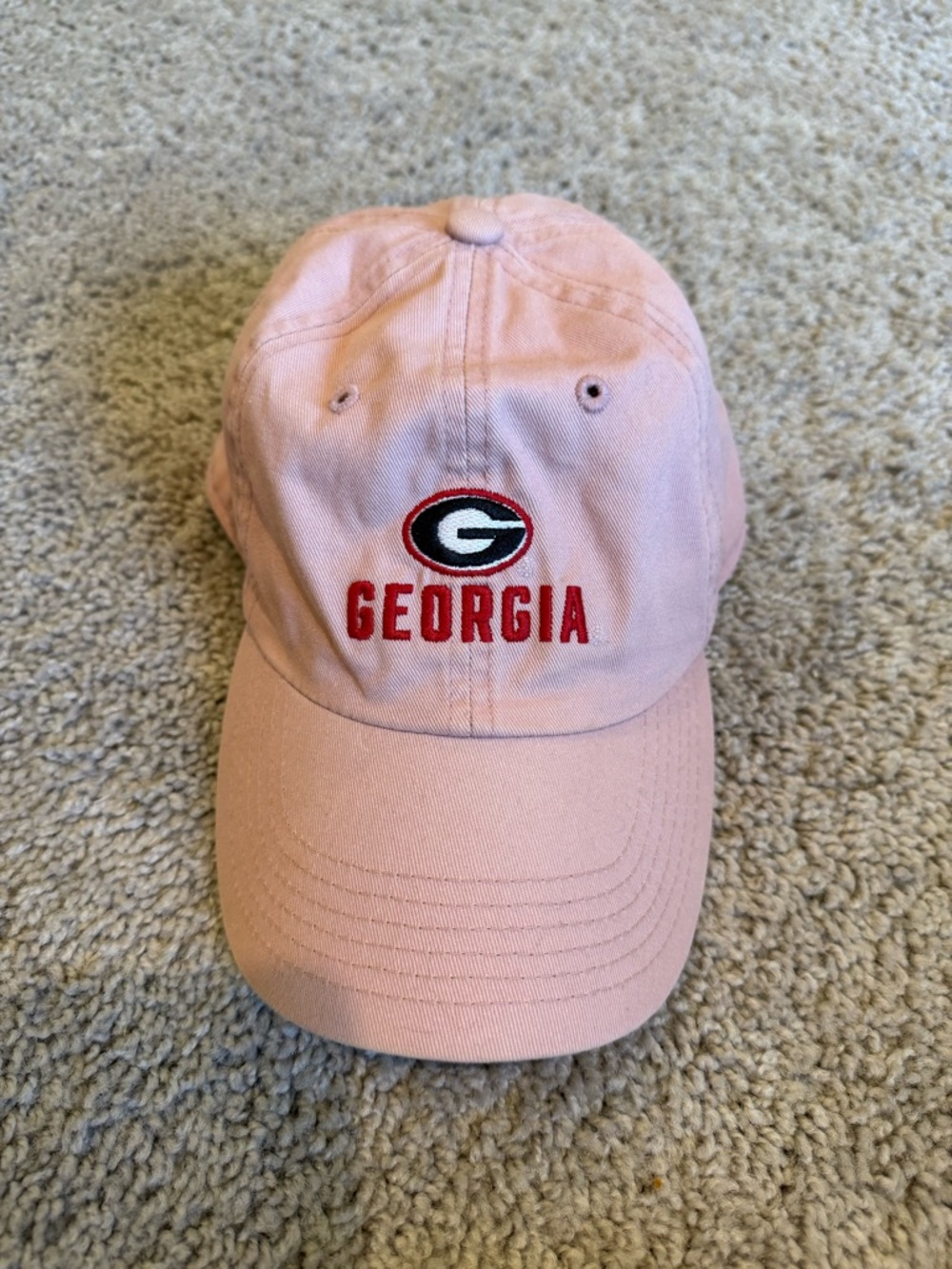 PINK Victoria's Secret Soft Pink UGA Hat